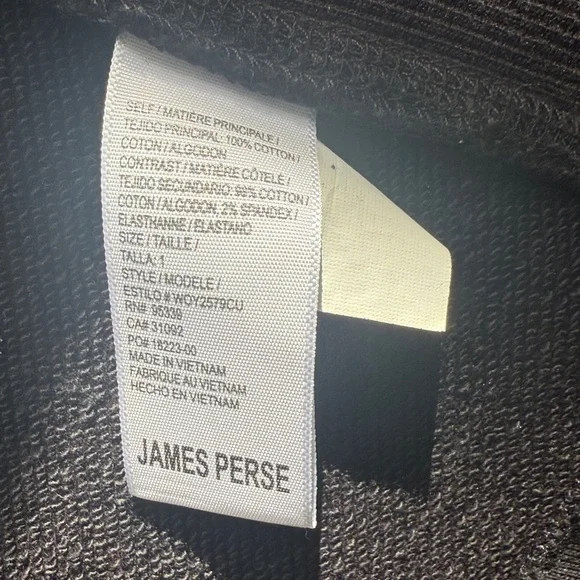 Standard James Perse Black Blazer Size 1